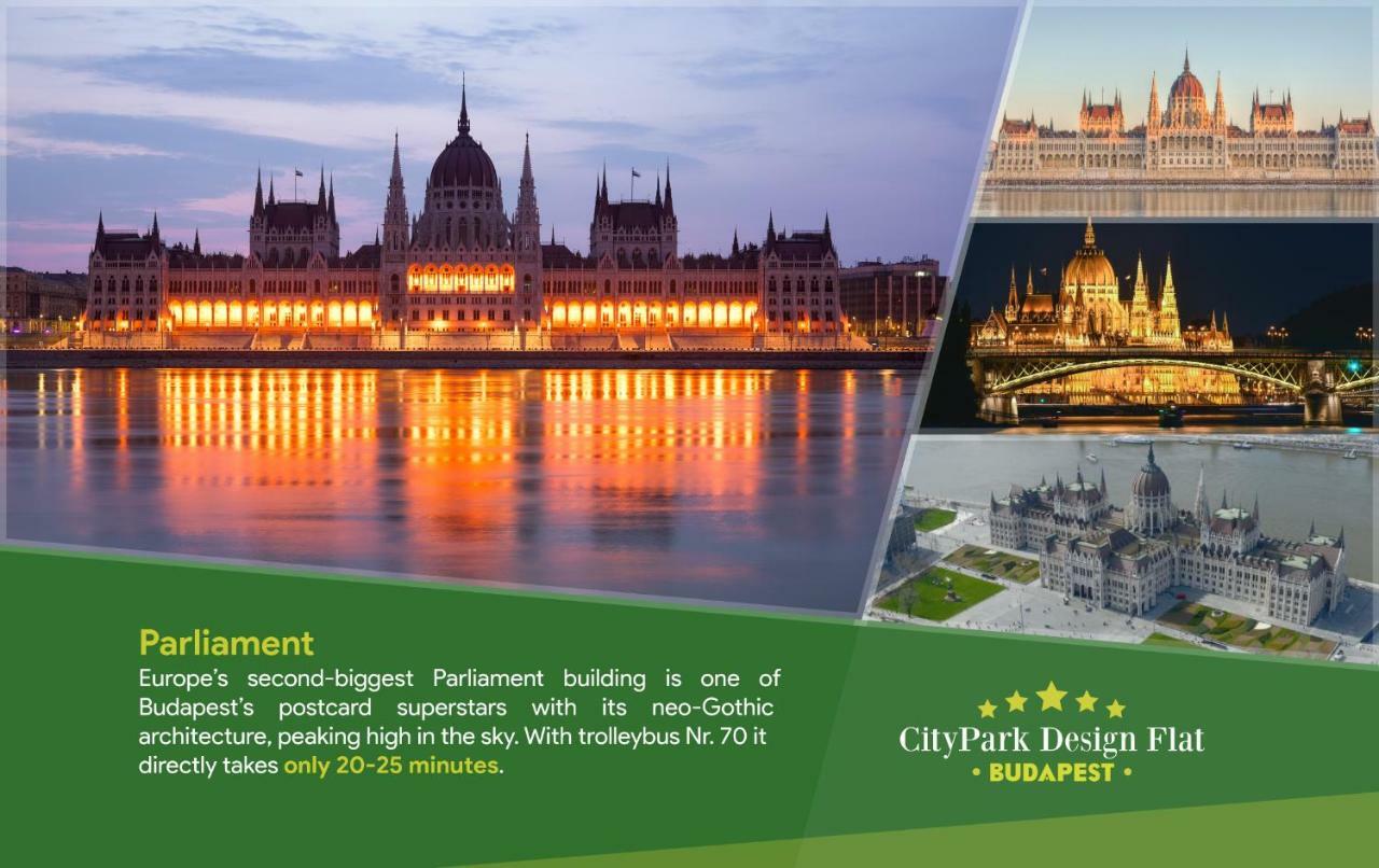 Citypark Design Flat Budapest Exterior photo
